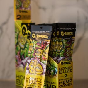 G-ROLLZ Hemp cones Honey Buzz