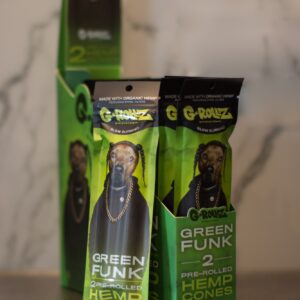 G-ROLLZ Hemp cones Green Funk