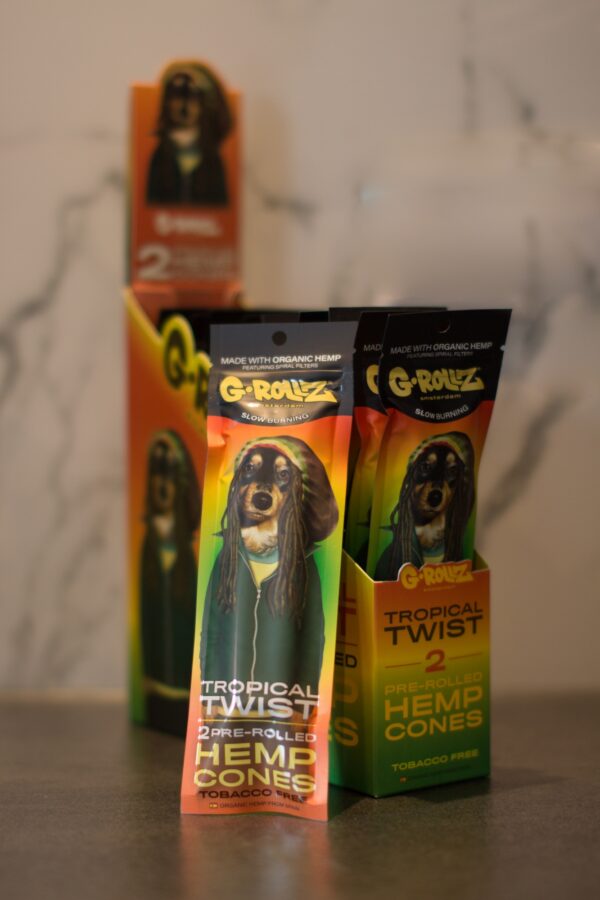G-ROLLZ Hemp cones Tropical Twist