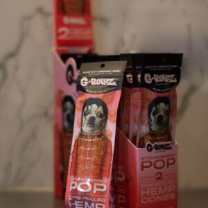 G-ROLLZ Hemp Cones Strawberry Pop