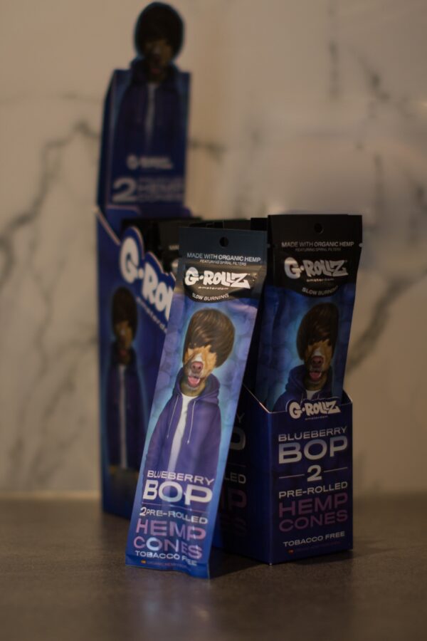 G-ROLLZ Hemp cones Blueberry Bop