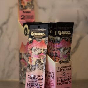 G-ROLLZ Hemp Cones Russian Cream