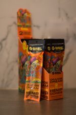 G-ROLLZ Hemp Cones Orange Dream